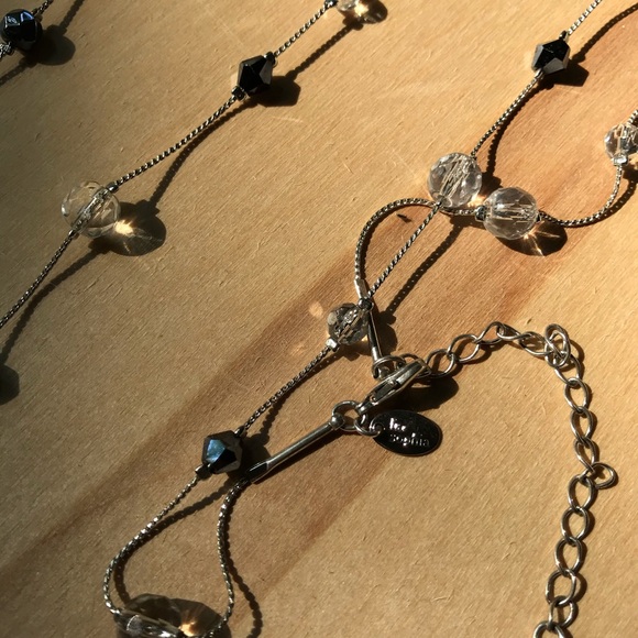 Vintage Lia Sophia Long Crystal Necklace - Picture 4 of 5